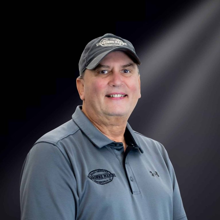 Portrait of Micheal Guy for D'Arbonne Marine in Farmerville, LA.