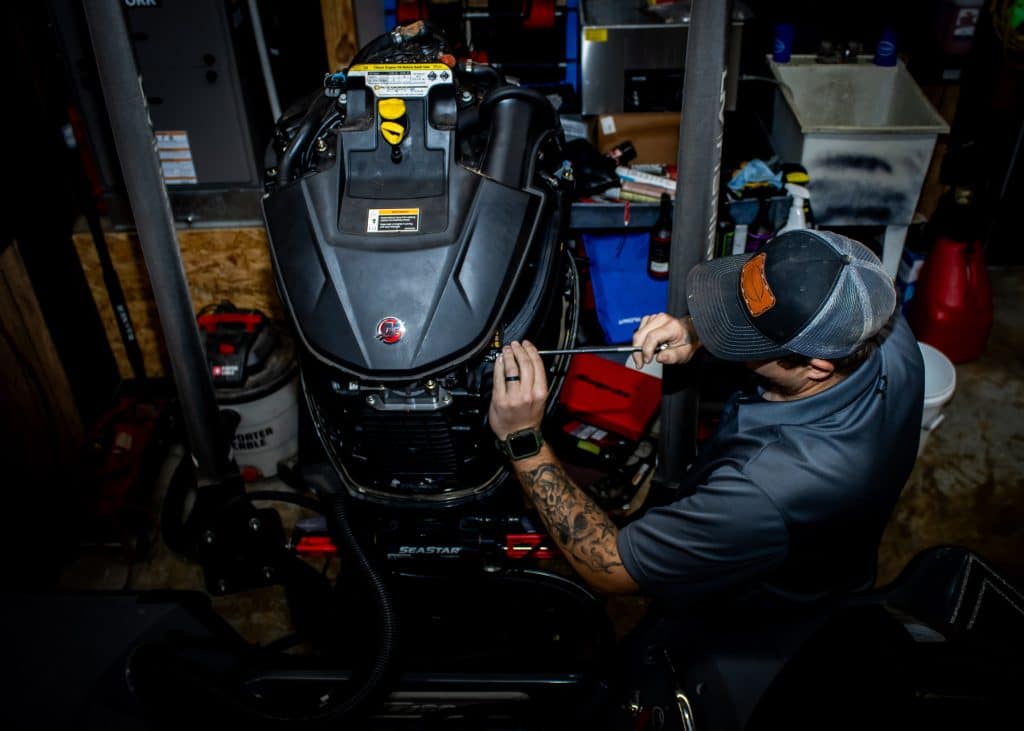 Boat sales and service at D'Arbonne Marine in Farmerville, LA.